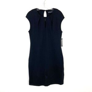 New York & Company Women’s Black Sheath Sleeveless Dress